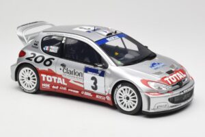 Peugeot 206 WRC #3 G. Panizzi / H. Panizzi Rally Tour de Corse 2002 Otto 1:18 OT1085 Resin – Bild 4 von 6