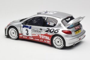 Peugeot 206 WRC #3 G. Panizzi / H. Panizzi Rally Tour de Corse 2002 Otto 1:18 OT1085 Resin – Bild 5 von 6