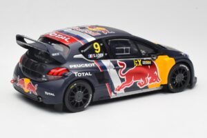 Peugeot 208 WRX #9 S. Loeb World RX of Belgium 2018 Otto 1:18 OT455 Resin – Bild 2 von 6