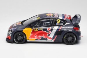 Peugeot 208 WRX #9 S. Loeb World RX of Belgium 2018 Otto 1:18 OT455 Resin – Bild 3 von 6