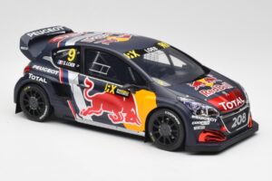 Peugeot 208 WRX #9 S. Loeb World RX of Belgium 2018 Otto 1:18 OT455 Resin – Bild 4 von 6