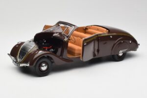 Peugeot 402 Eclipse Schokolade Norev 1:18 184873 Metall – Bild 2 von 12