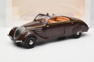 Peugeot 402 Eclipse Schokolade Norev 1:18 184873 Metall – Bild 12 von 12