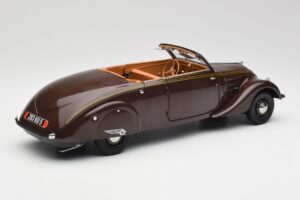 Peugeot 402 Eclipse Schokolade Norev 1:18 184873 Metall – Bild 3 von 12