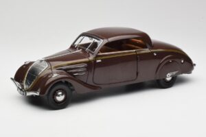 Peugeot 402 Eclipse Schokolade Norev 1:18 184873 Metall – Bild 4 von 12