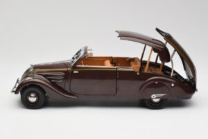 Peugeot 402 Eclipse Schokolade Norev 1:18 184873 Metall – Bild 6 von 12