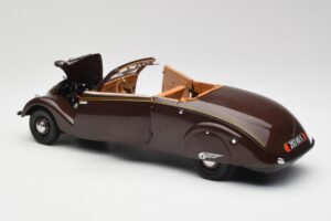 Peugeot 402 Eclipse Schokolade Norev 1:18 184873 Metall – Bild 8 von 12