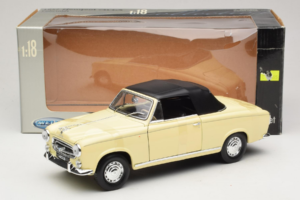 Peugeot 403 Cabriolet Beige Welly 1:18 12551HW Metall – Bild 6 von 6
