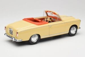 Peugeot 403 Cabriolet Sandgelb Solido 1:18 8165 Metall – Bild 3 von 8