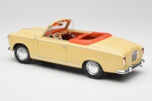 Peugeot 403 Cabriolet Sandgelb Solido 1:18 8165 Metall – Bild 7 von 8