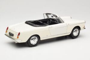 Peugeot 404 Cabriolet Weiss Norev 1:18 184746 Metall – Bild 3 von 8