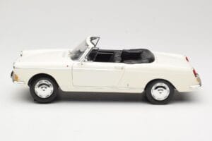 Peugeot 404 Cabriolet Weiss Norev 1:18 184746 Metall – Bild 4 von 8