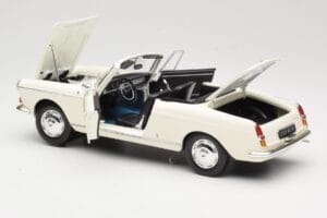 Peugeot 404 Cabriolet Weiss Norev 1:18 184746 Metall – Bild 5 von 8