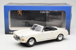 Peugeot 404 Cabriolet Weiss Norev 1:18 184746 Metall – Bild 8 von 8