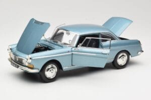 Peugeot 404 Coupe Blau Norev 1:18 184745 Metall – Bild 2 von 8