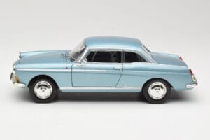 Peugeot 404 Coupe Blau Norev 1:18 184745 Metall – Bild 4 von 8