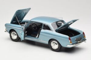 Peugeot 404 Coupe Blau Norev 1:18 184745 Metall – Bild 5 von 8