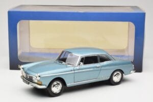 Peugeot 404 Coupe Blau Norev 1:18 184745 Metall – Bild 8 von 8