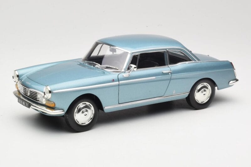 Peugeot 404 Coupe Blau Norev 1:18 184745 Metall