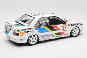Peugeot 405 Mi16 #45 Team Peugeot Talbot Sport R. Gravett BTCC 1992 Otto 1:18 OT1141 Resin – Bild 2 von 6