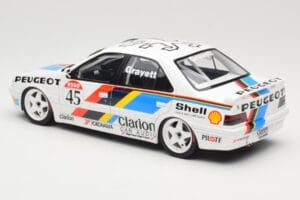 Peugeot 405 Mi16 #45 Team Peugeot Talbot Sport R. Gravett BTCC 1992 Otto 1:18 OT1141 Resin – Bild 5 von 6