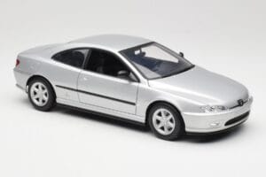 Peugeot 406 Coupe Silber Gate 1:18 01024 Metall – Bild 6 von 8