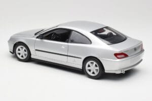Peugeot 406 Coupe Silber Gate 1:18 01024 Metall – Bild 7 von 8