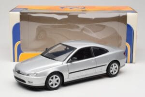 Peugeot 406 Coupe Silber Gate 1:18 01024 Metall – Bild 8 von 8
