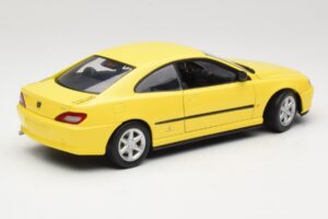 Peugeot 406 Coupe Gelb Gate 1:18 01022 Metall – Bild 3 von 8