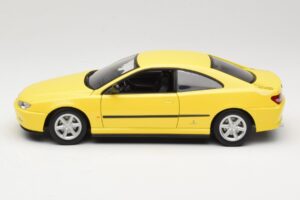 Peugeot 406 Coupe Gelb Gate 1:18 01022 Metall – Bild 4 von 8