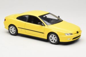 Peugeot 406 Coupe Gelb Gate 1:18 01022 Metall – Bild 6 von 8