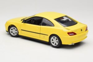 Peugeot 406 Coupe Gelb Gate 1:18 01022 Metall – Bild 7 von 8