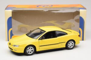 Peugeot 406 Coupe Gelb Gate 1:18 01022 Metall – Bild 8 von 8