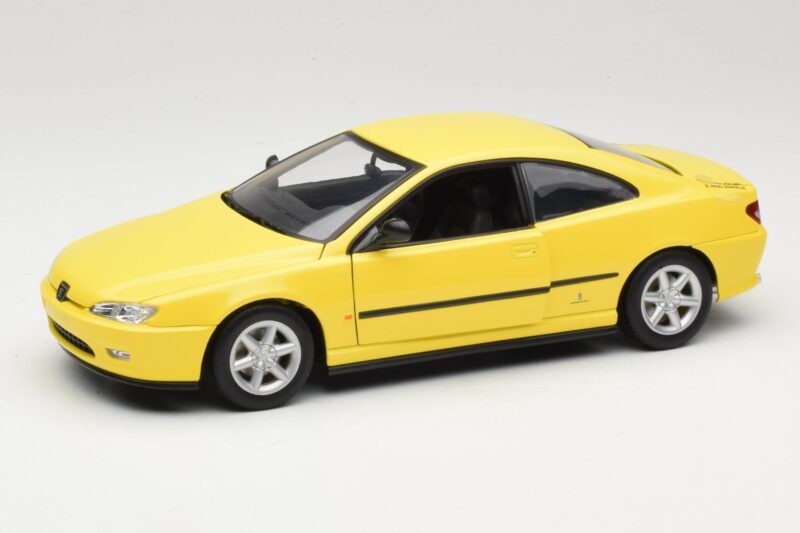 Peugeot 406 Coupe Gelb Gate 1:18 01022 Metall