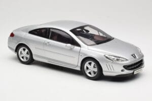 Peugeot 407 Coupe Silber Norev 1:18 184747 Metall – Bild 6 von 8