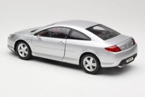 Peugeot 407 Coupe Silber Norev 1:18 184747 Metall – Bild 7 von 8