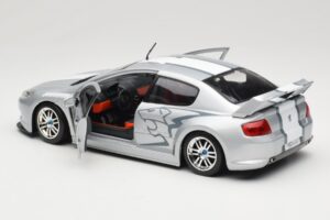 Peugeot 407 Racing Silber Solido 1:18 90642 Metall – Bild 5 von 8