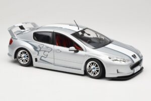 Peugeot 407 Racing Silber Solido 1:18 90642 Metall – Bild 6 von 8