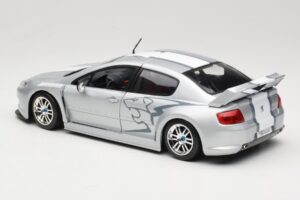 Peugeot 407 Racing Silber Solido 1:18 90642 Metall – Bild 7 von 8