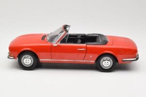 Peugeot 504 Cabriolet Rot Norev 1:18 184754 Metall – Bild 4 von 8
