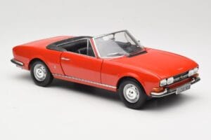 Peugeot 504 Cabriolet Rot Norev 1:18 184754 Metall – Bild 6 von 8