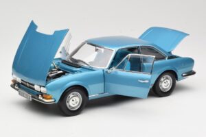 Peugeot 504 Coupe Blau Norev 1:18 184755 Metall – Bild 2 von 8
