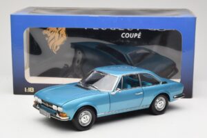 Peugeot 504 Coupe Blau Norev 1:18 184755 Metall – Bild 8 von 8