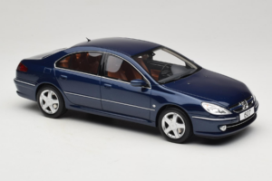 Peugeot 607 Phase II 3.0 V6 Blau Otto 1:18 OT485 Resin – Bild 4 von 6
