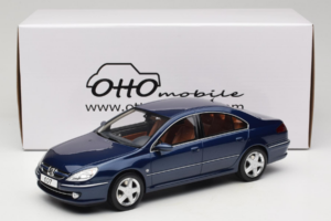 Peugeot 607 Phase II 3.0 V6 Blau Otto 1:18 OT485 Resin – Bild 6 von 6