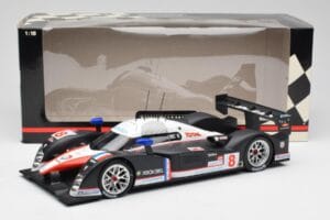 Peugeot 908 HDi LMP1 #8 S. Sarrazin / P. Lamy / S. Bourdais 24 Hours of Le Mans 2nd 2007 Minichamps 1:18 150071208 Metall – Bild 6 von 6