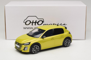Peugeot E-208 GT Jaune Agueda Otto 1:18 OT1164 Resin – Bild 6 von 6