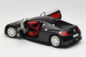 Peugeot RC Pique Schwarz Solido 1:18 8147 Metall – Bild 5 von 8