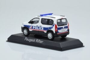 Peugeot Rifter Police Nationale Weiss Norev 1:43 479065 Metall – Bild 3 von 4