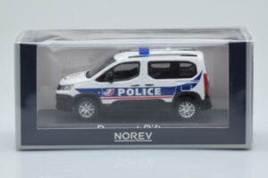 Peugeot Rifter Police Nationale Weiss Norev 1:43 479065 Metall – Bild 4 von 4